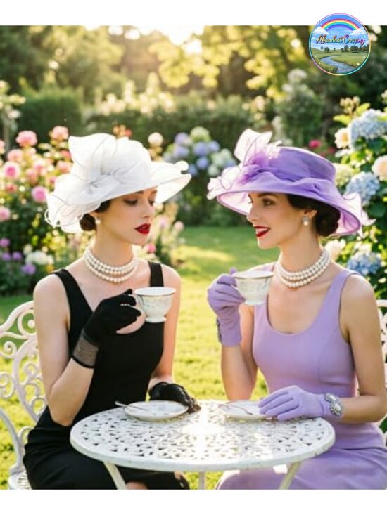 Organza Cloche Bowler Hat Derby Fascinator Tea Party Bridal Wedding Hat